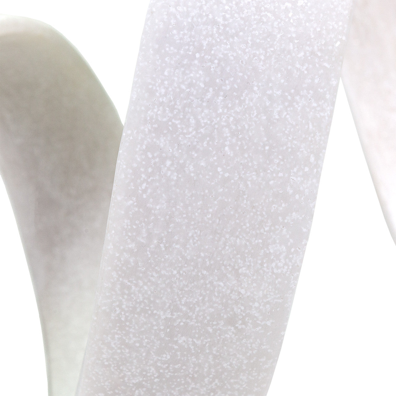 Alon White Quartz Sand Sculpture, 21"l