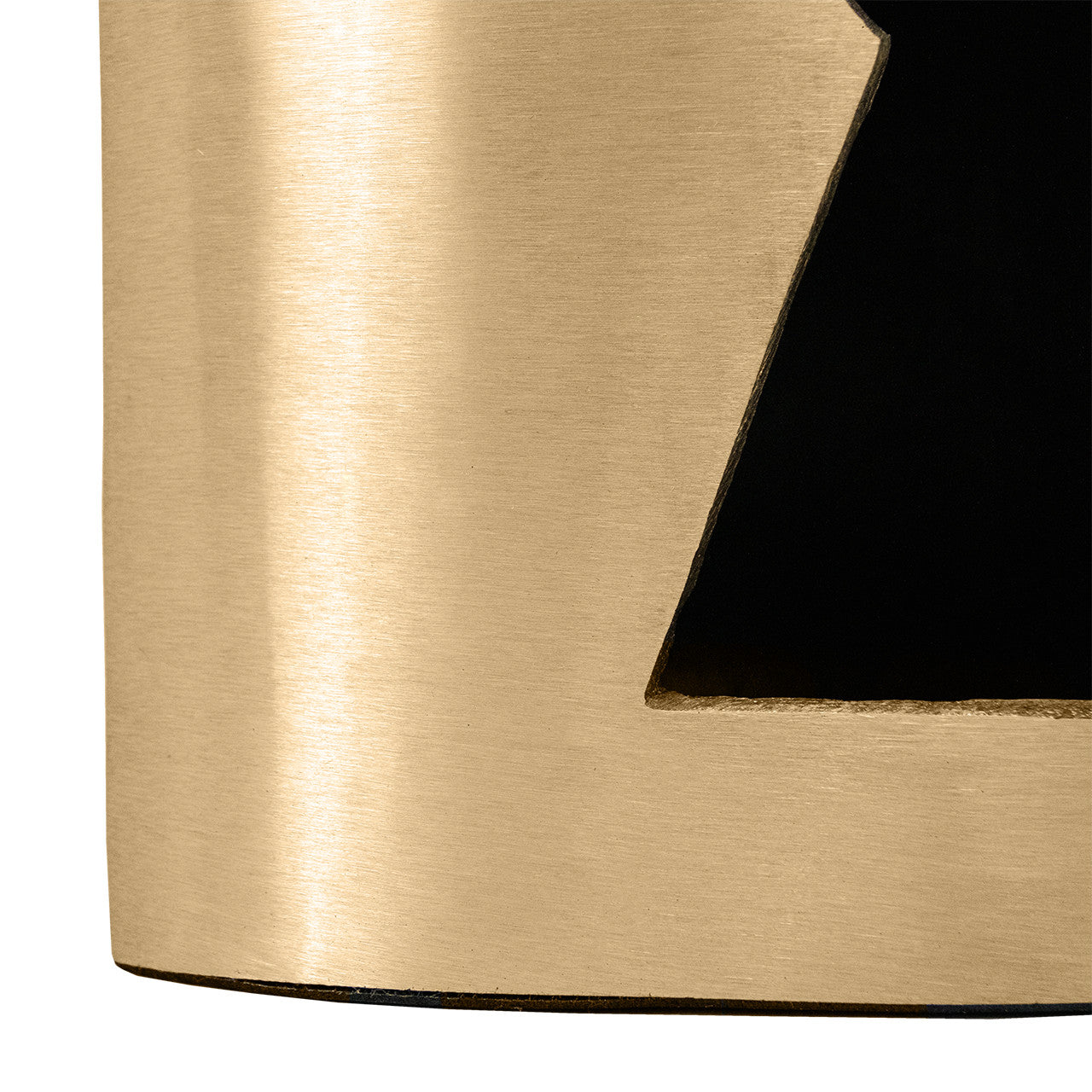 Drake Padlock Gold and Silver Sculpture, 14"h