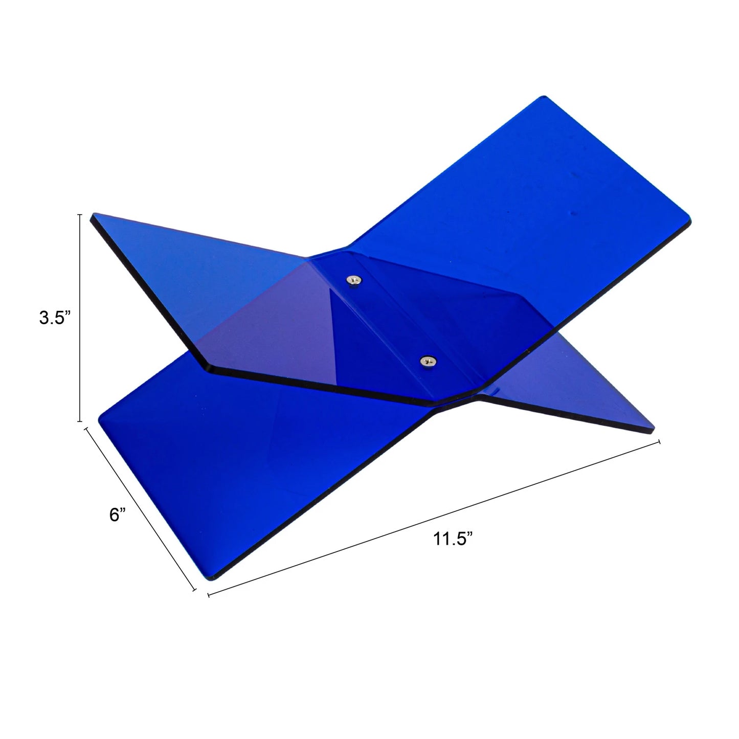 Acrylic Book Holder, Blue