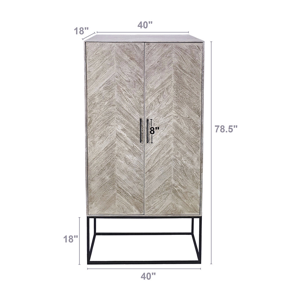 Cream Cabinet