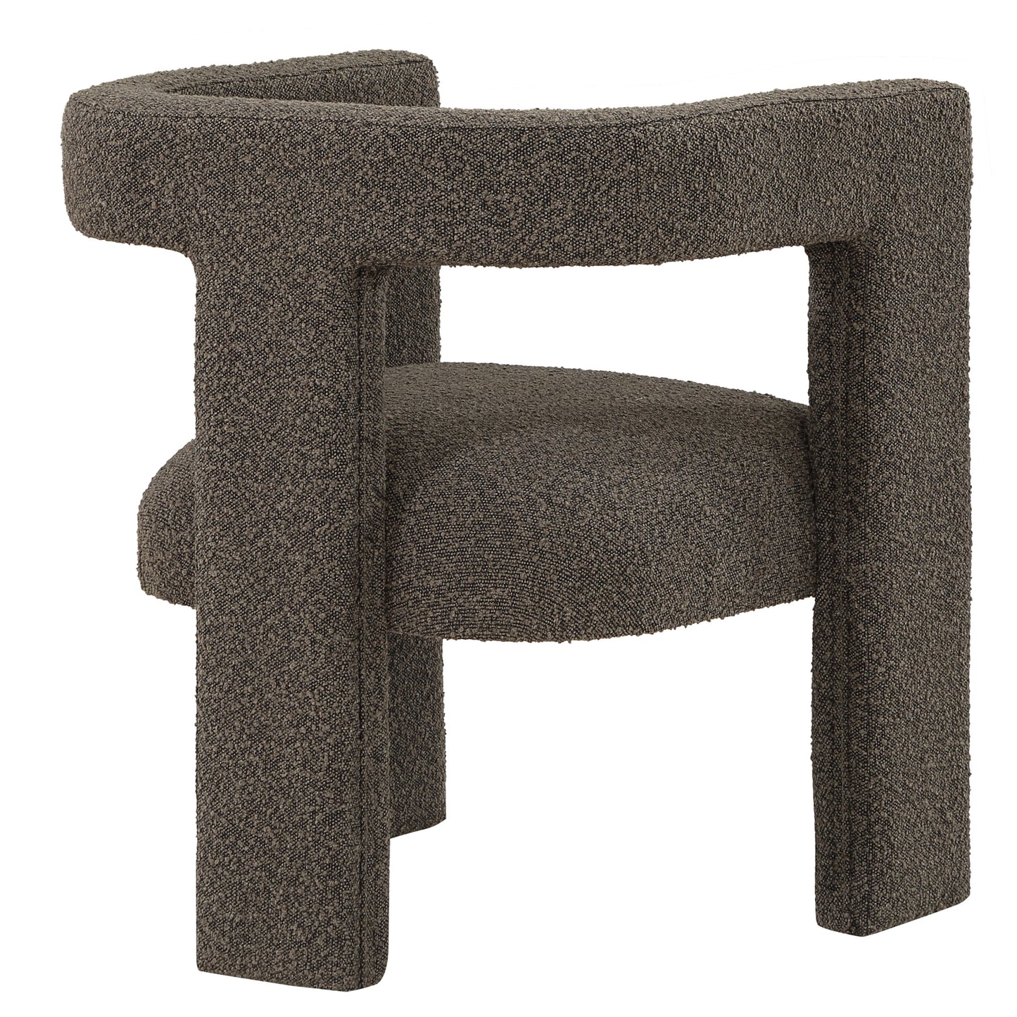 ACCENT CHAIR, CHOCOLATE
