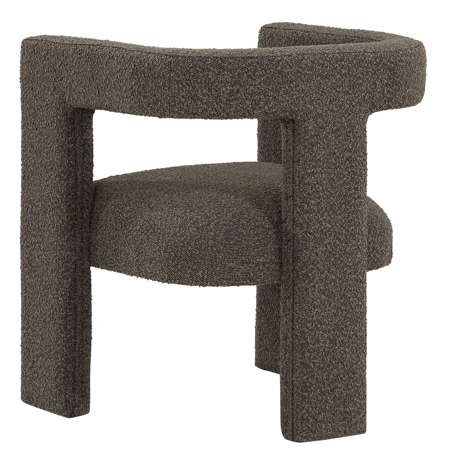 ACCENT CHAIR, CHOCOLATE