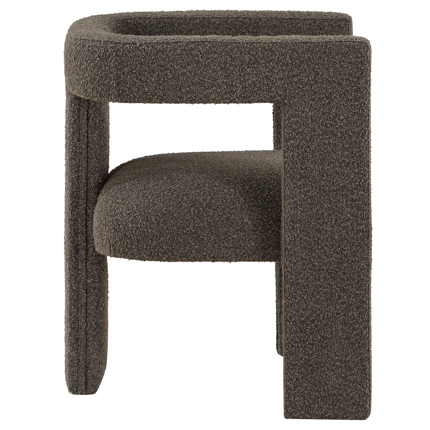 ACCENT CHAIR, CHOCOLATE