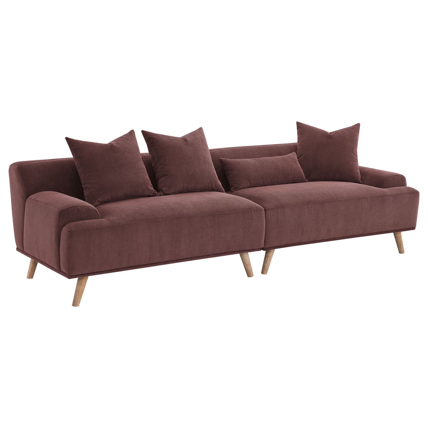 SOFA XL, WINE, 102.50"
