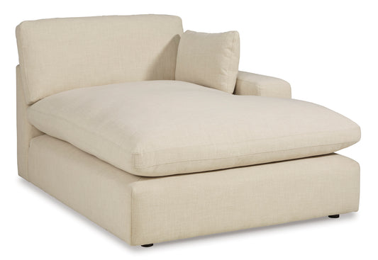 Linen- Hued Right Side Chaise