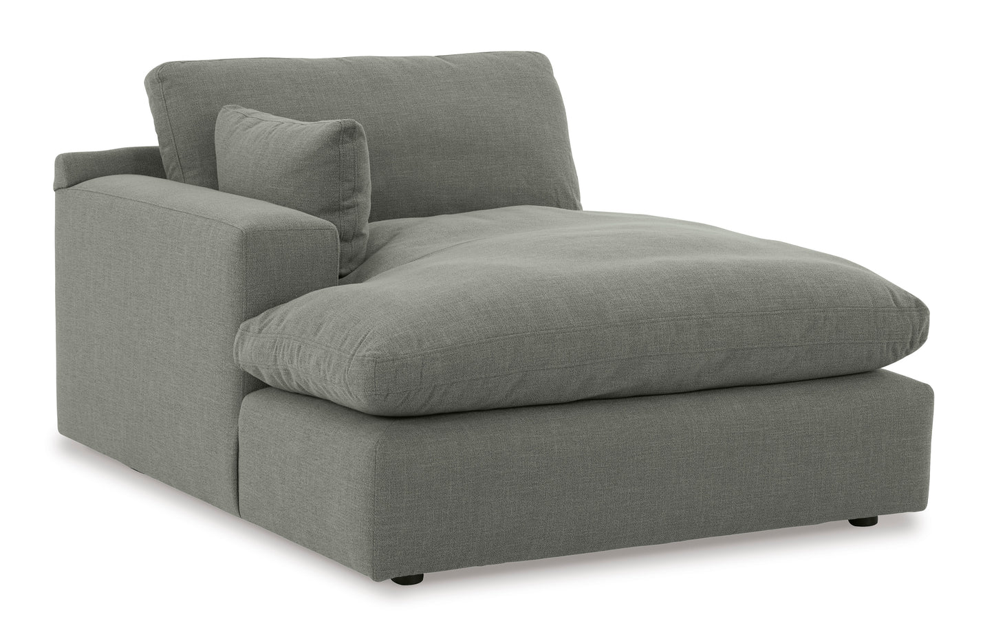 Linen- Hued Left Side Chaise