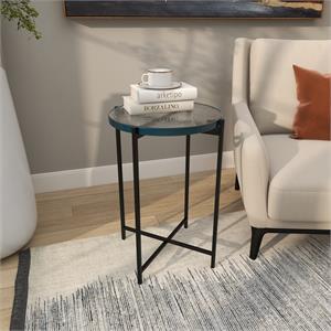 X-SHAPED ACCENT TABLE