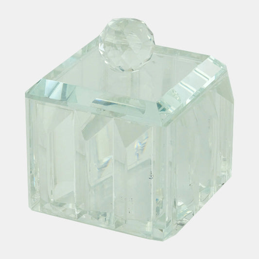 Glass Trinket Box Sm