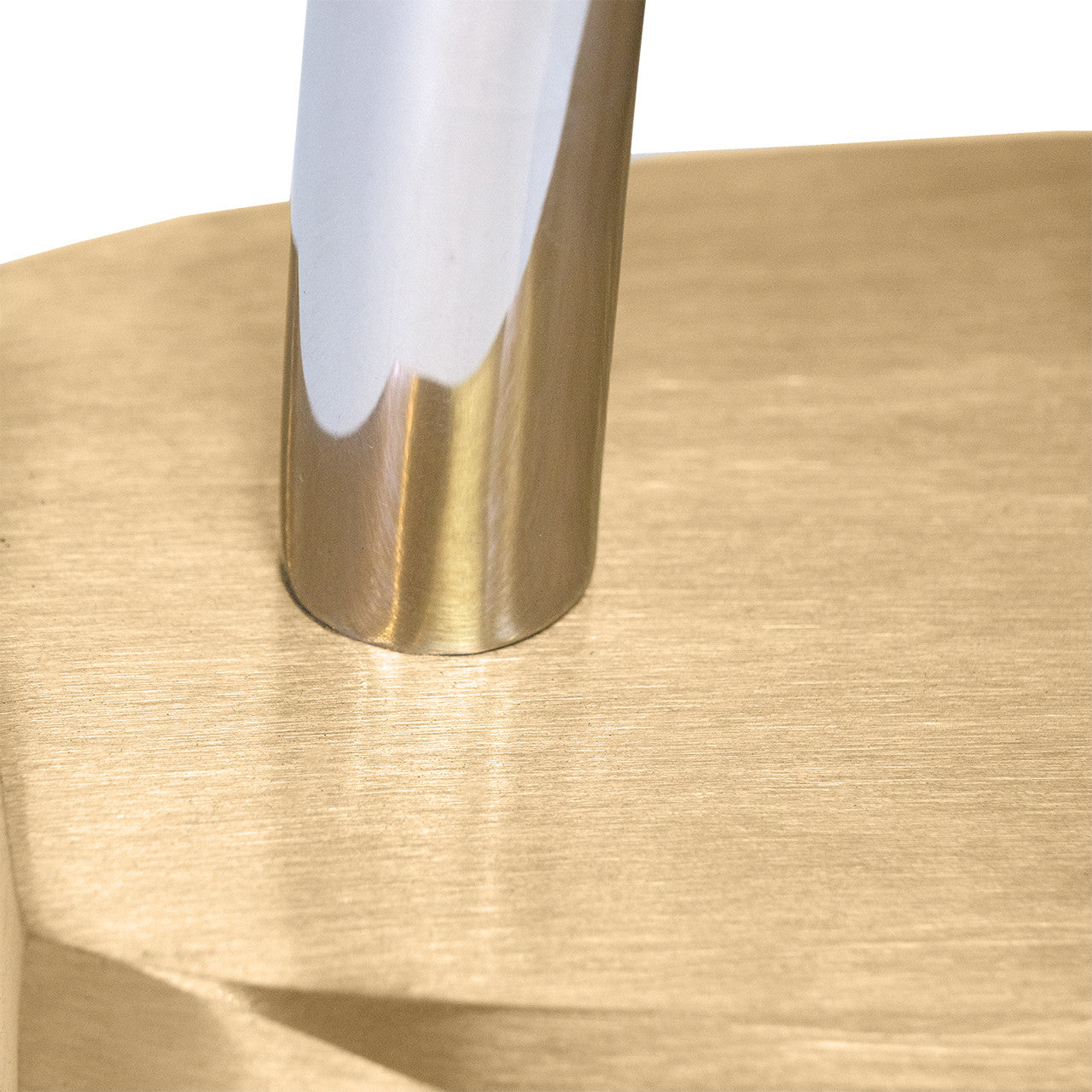 Drake Padlock Gold and Silver Sculpture, 14"h