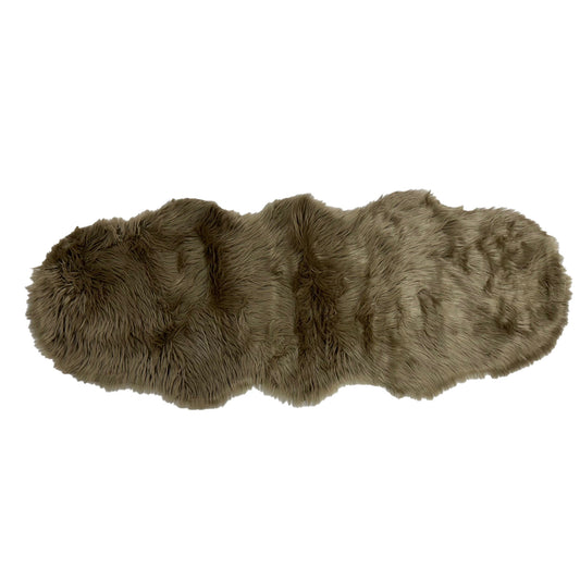 FAUX SHEEP - CHATEAU GREY 24X63