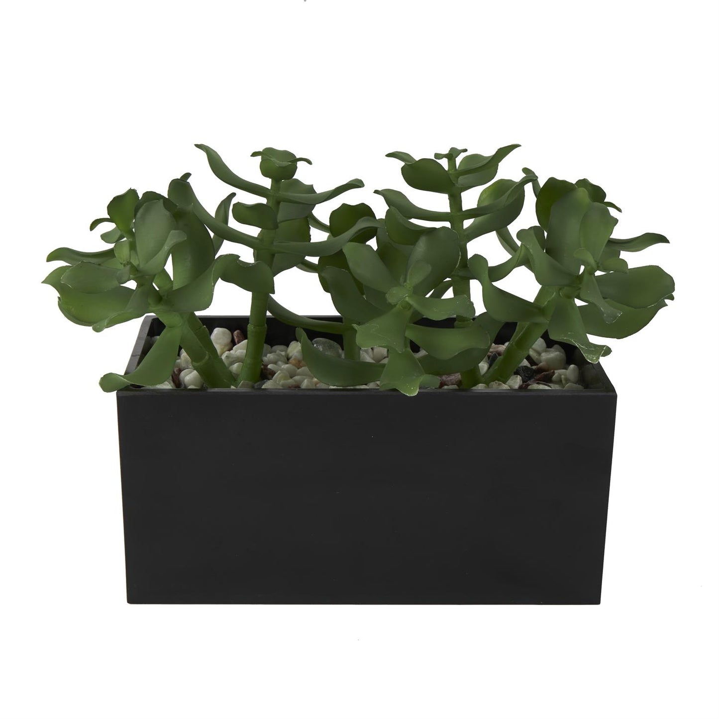 ARTIFICIAL PLANT WITH BLACK MELAMINE POT