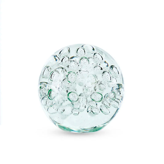 81037C Glass Ball Paperweight