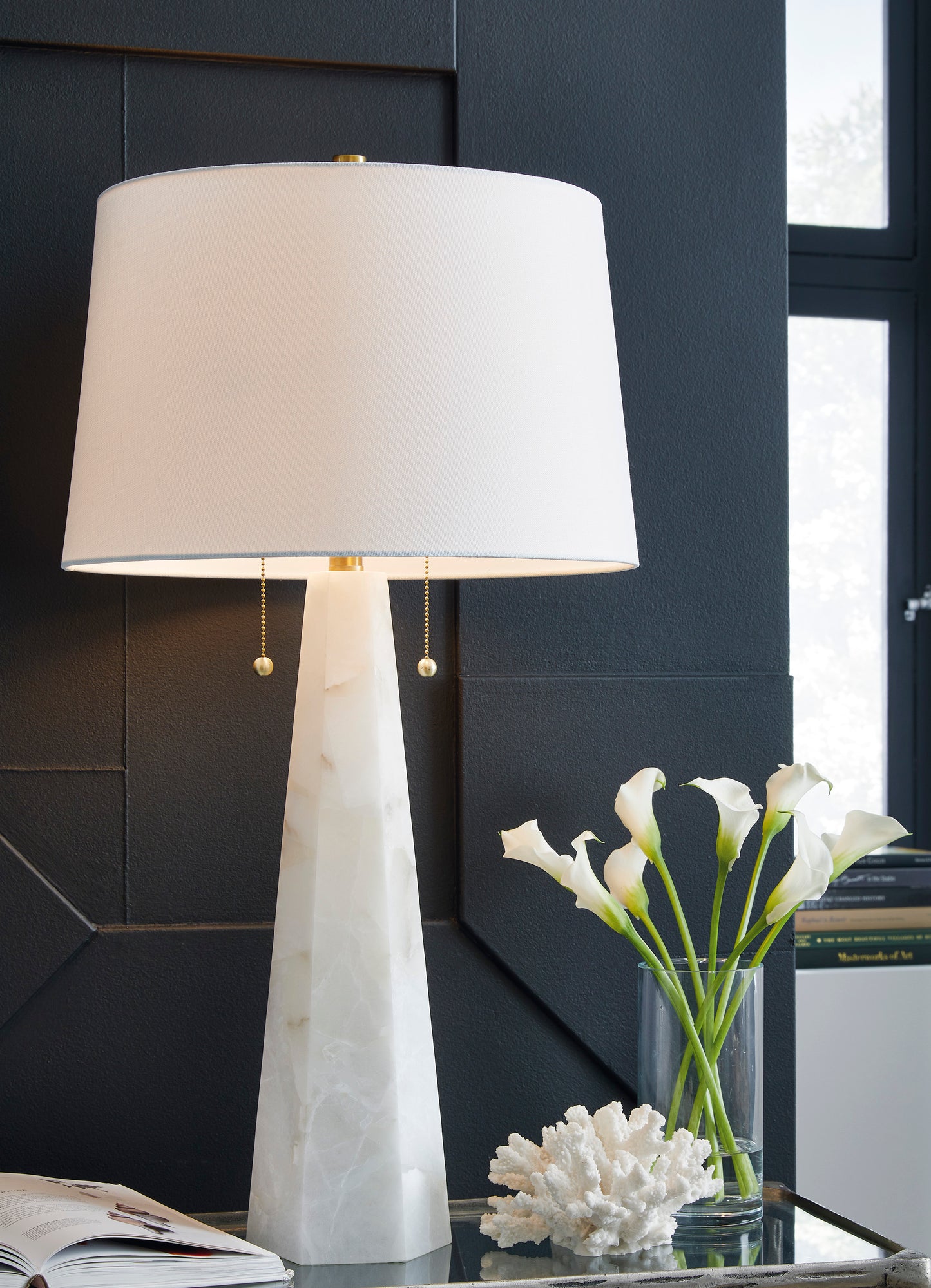 Ellen Alabaster Table Lamp