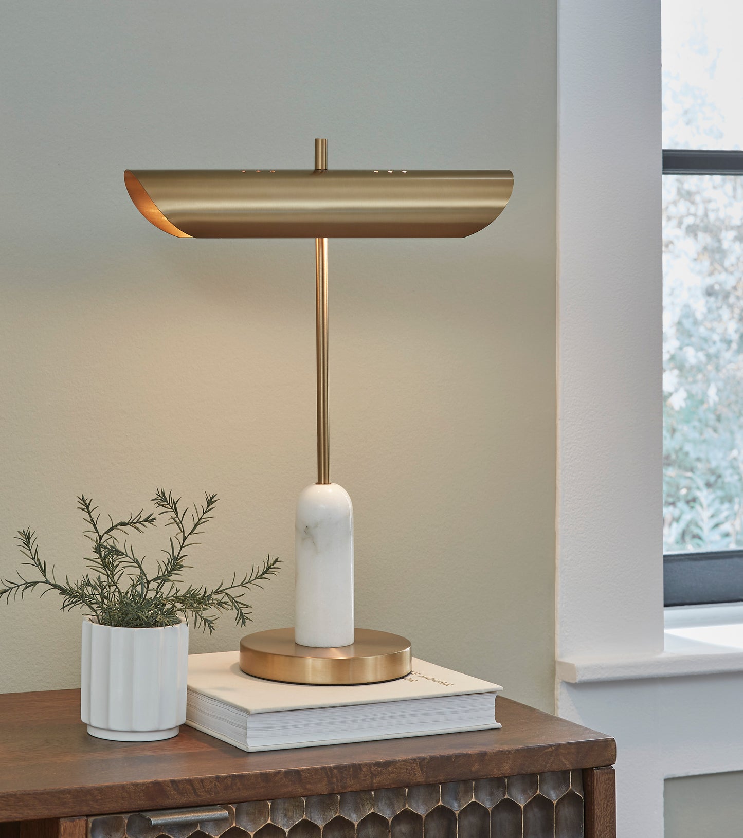 Marble Desk Lamp