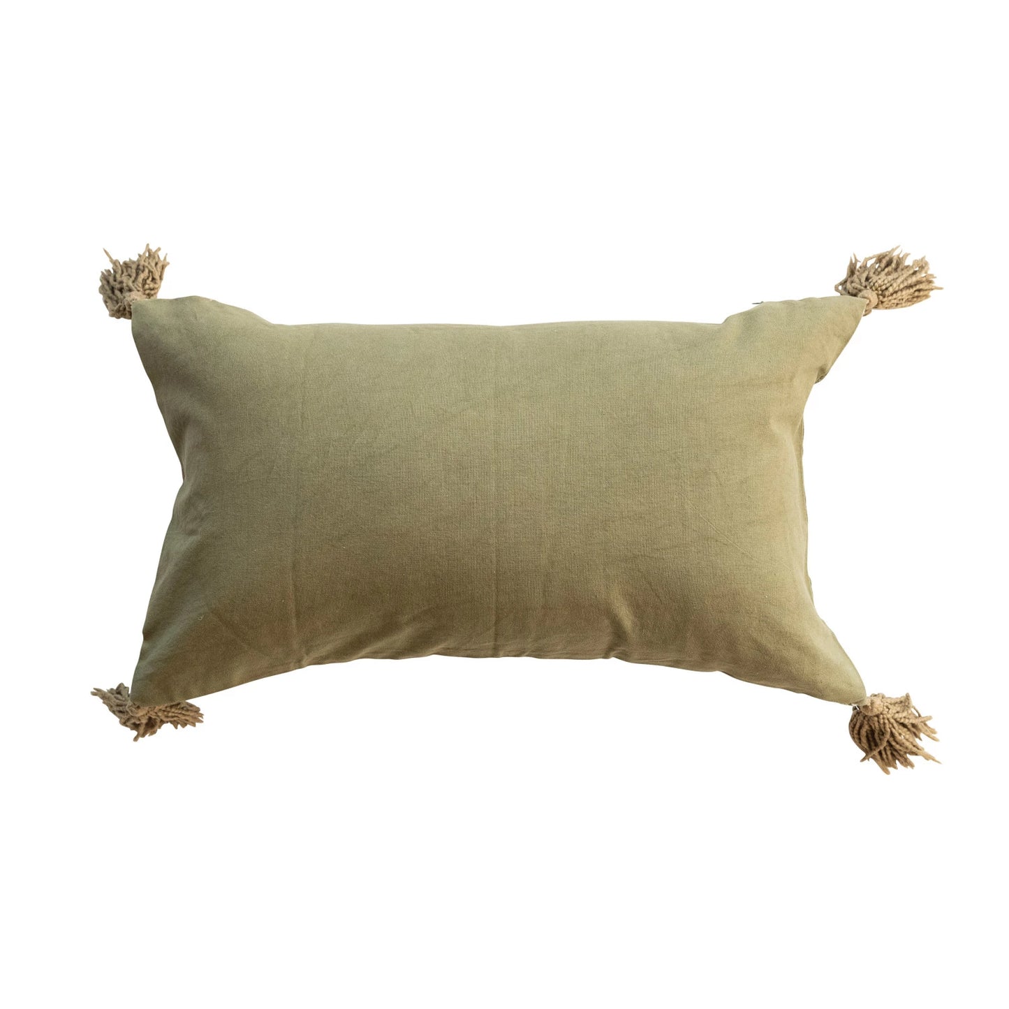 24"L x 14"H Cotton Velvet Printed Lumbar Pillow