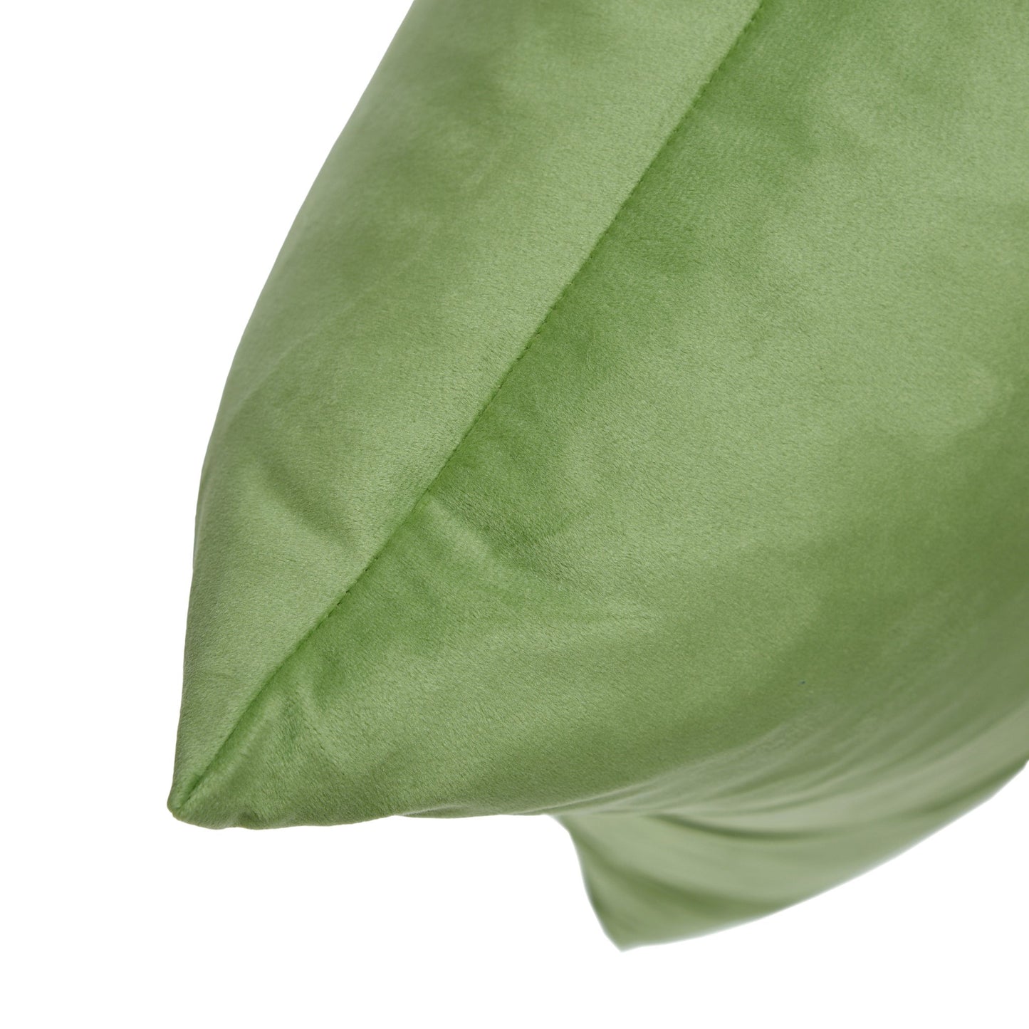 Olive Green Velvet Pillow