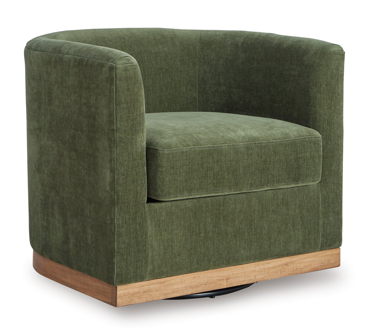 olive swival chair