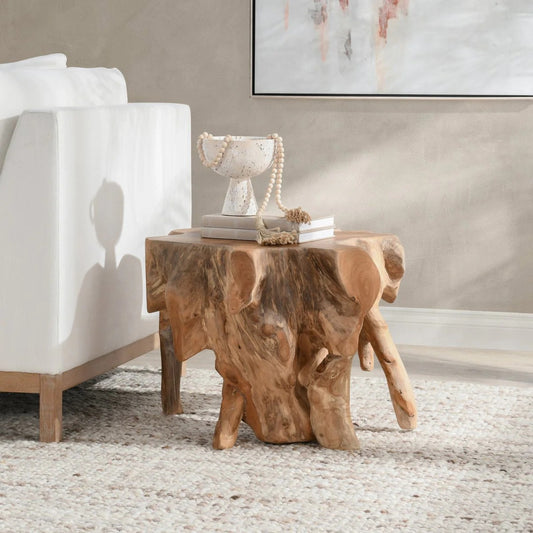 Cypress End Table Natural