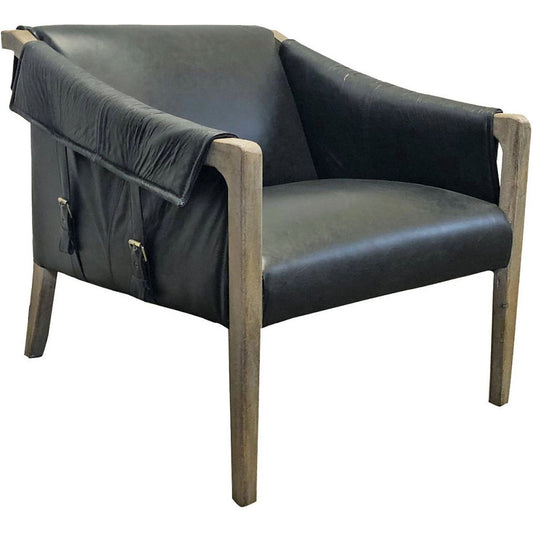 Leather Accent Chair